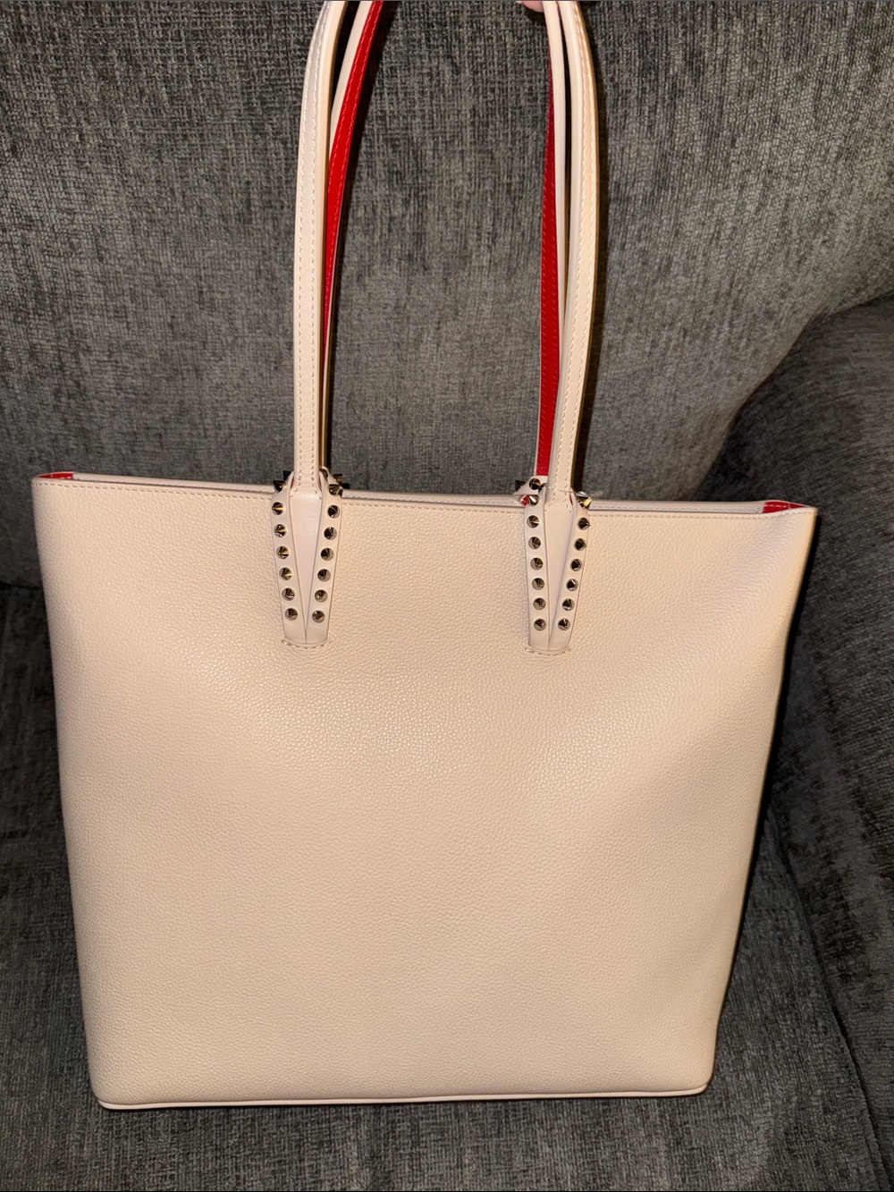 New Christian Louboutin cabata soft calfskin tote
